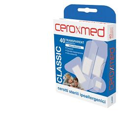 CEROXMED CLASSIC TRASPARENTI 40 CEROTTI ASSORTITI - pharmaluna