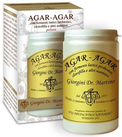 AGAR AGAR CON FERMENTI LATTICI CLOROFILLA 150 G - pharmaluna