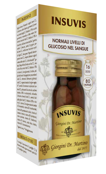 INSUVIS 80 PASTIGLIE - pharmaluna