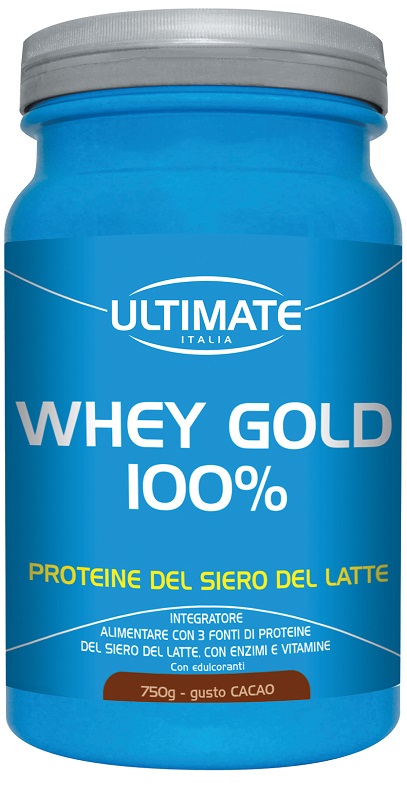 ULTIMATE WHEY GOLD 100 % CACAO 750 G - pharmaluna