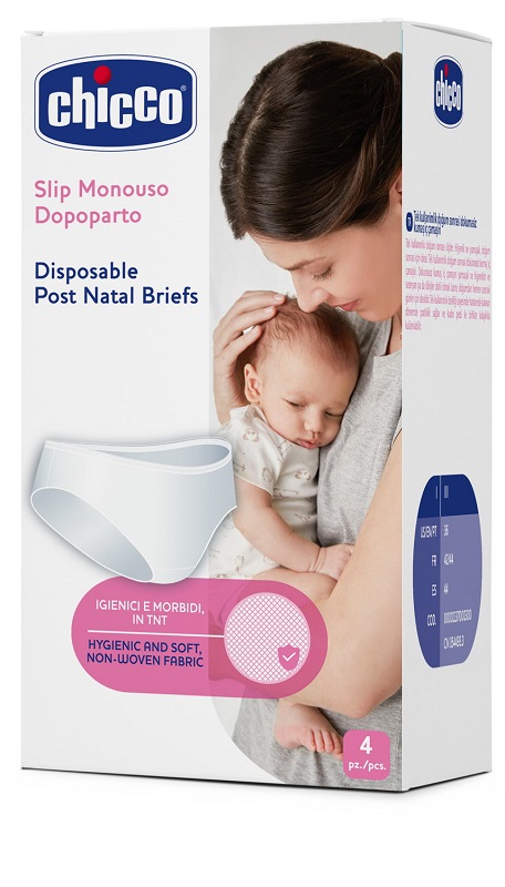 CHICCO MAMMA DONNA SLIP TESSUTO NON TESSUTO MISURA 4 4 PEZZI - pharmaluna