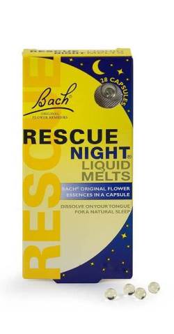 RESCUE NIGHT LIQUID MELTS SENZA ALCOOL 28 CAPSULE - pharmaluna