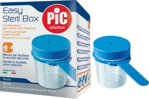CONTENITORE PIC URINA 100 ML CON MANICO - pharmaluna