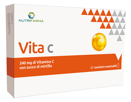 VITA C 20 TAVOLETTE MASTICABILI - pharmaluna