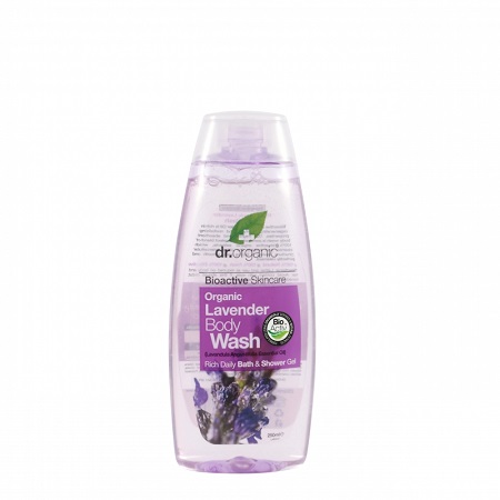 DR ORGANIC LAVENDER LAVANDA BODY WASH DETERGENTE CORPO 250 ML - pharmaluna