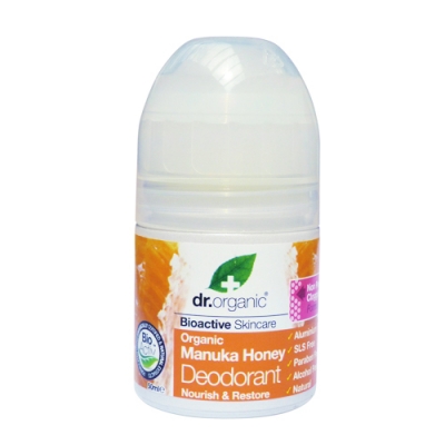 DR ORGANIC MANUKA HONEY MIELE DI MANUKA DEODORANT DEODORANTE 50 ML - pharmaluna