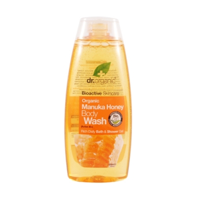 DR ORGANIC MANUKA HONEY MIELE DI MANUKA BODY WASH DETERGENTE CORPO 250 ML - pharmaluna