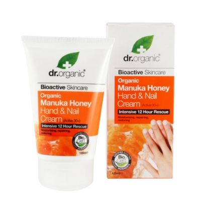 DR ORGANIC MANUKA HONEY MIELE DI MANUKA HAND NAIL CREAM CREMA MANI 125 ML - pharmaluna