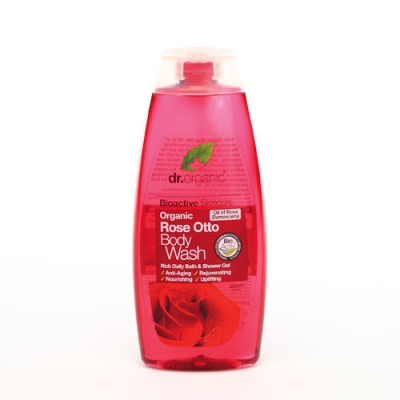 DR ORGANIC ROSE OTTO ROSA BODY WASH DETERGENTE CORPO 250 ML - pharmaluna
