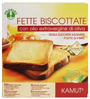 FETTE BISCOTTATE KAMUT SENZA ZUCCHERO 270 G - pharmaluna