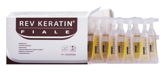 REV KERATIN FIALE 15 FIALE 5 ML - pharmaluna