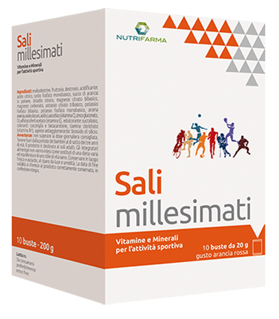 SALI MILLESIMATI 10 BUSTINE 20 G - pharmaluna