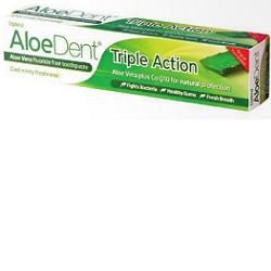 ALOEDENT DENTIFRICIO TRIPLA AZIONE CON ALOE VERA E COENZIMA Q10 100 ML - pharmaluna