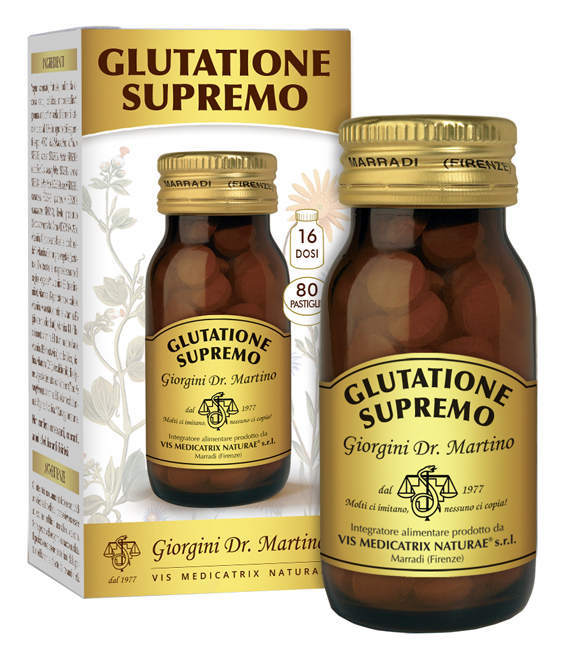 GLUTATIONE SUPREMO 80 PASTIGLIE - pharmaluna