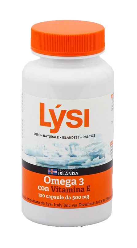 LYSI OMEGA 3 VITAMINA E 120 CAPSULE - pharmaluna