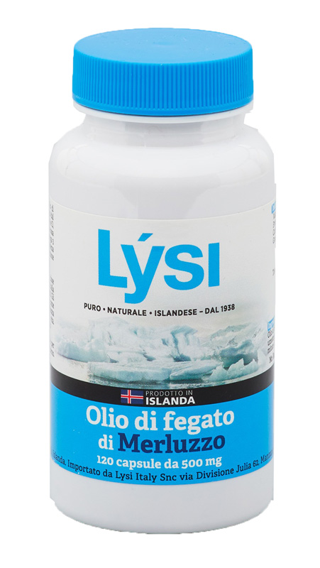 LYSI OLIO FEGATO MERLUZZO 120 CAPSULE - pharmaluna