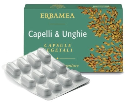 CAPELLI & UNGHIE 24 CAPSULE VEGETALI - pharmaluna