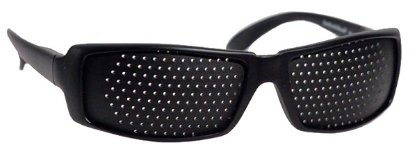 OCCHIALE PREMONTATO GOODLOOK CON FORI STENOPEICI MODELLO MERCURIO - pharmaluna