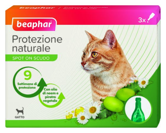 PROTEZIONE NAT SPOT ON GATTO 3 PIPETTE DA 1 ML - pharmaluna