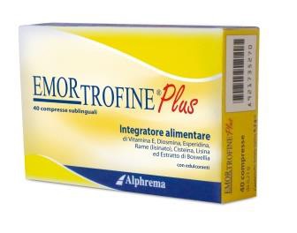 EMORTROFINE PLUS 40 COMPRESSE SUBLINGUALI - pharmaluna