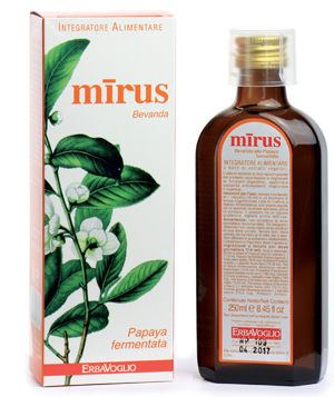 MIRUS BEVANDA PAPAYA 250 ML - pharmaluna