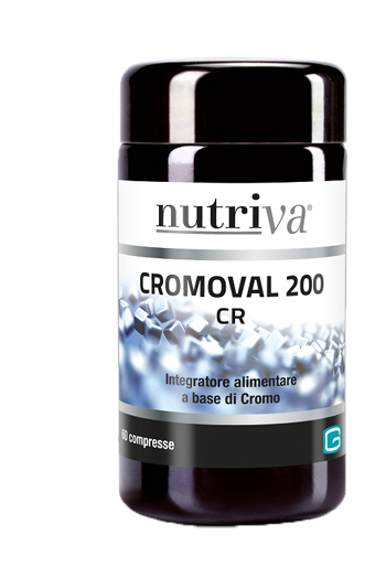 NUTRIVA CROMOVAL 200 60 COMPRESSE - pharmaluna