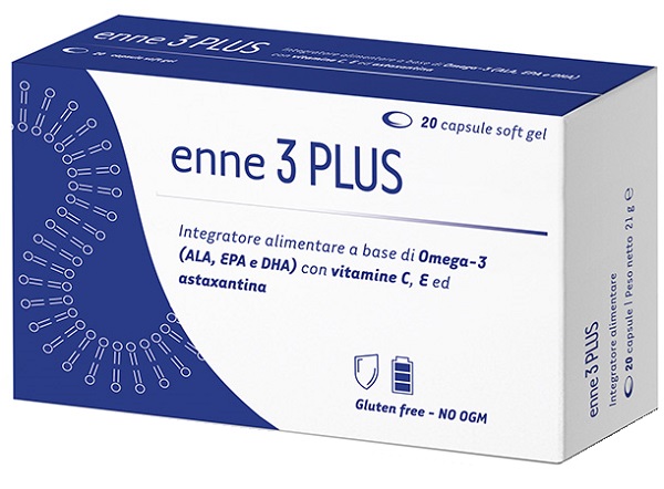 ENNE 3 PLUS 20 CAPSULE SOFTGEL - pharmaluna