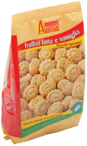 AMINO' FROLLINI LATTE VANIGLIA 200 G - pharmaluna