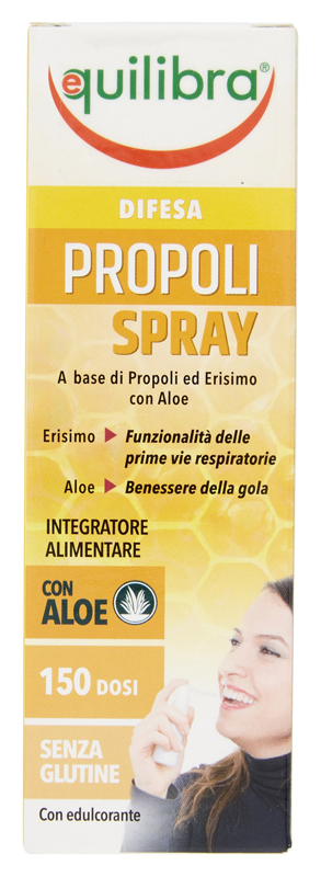 PROPOLI SPRAY CON ALOE CON EROGATORE 20 ML - pharmaluna