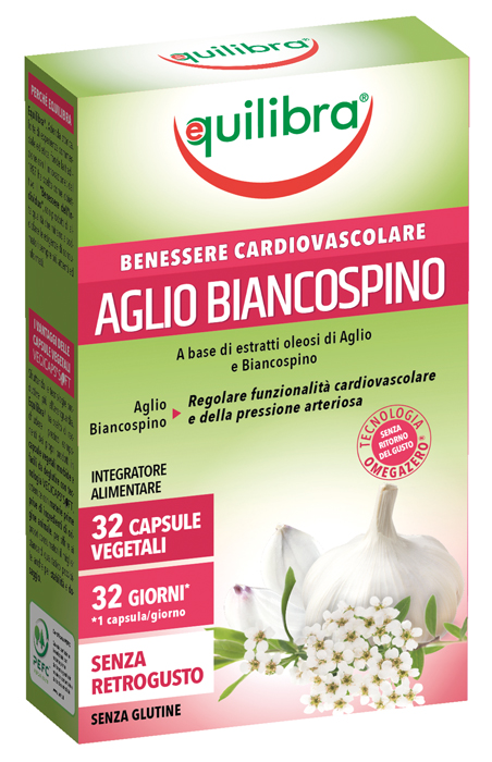 AGLIO BIANCOSPINO 32 PERLE VEGETALI - pharmaluna