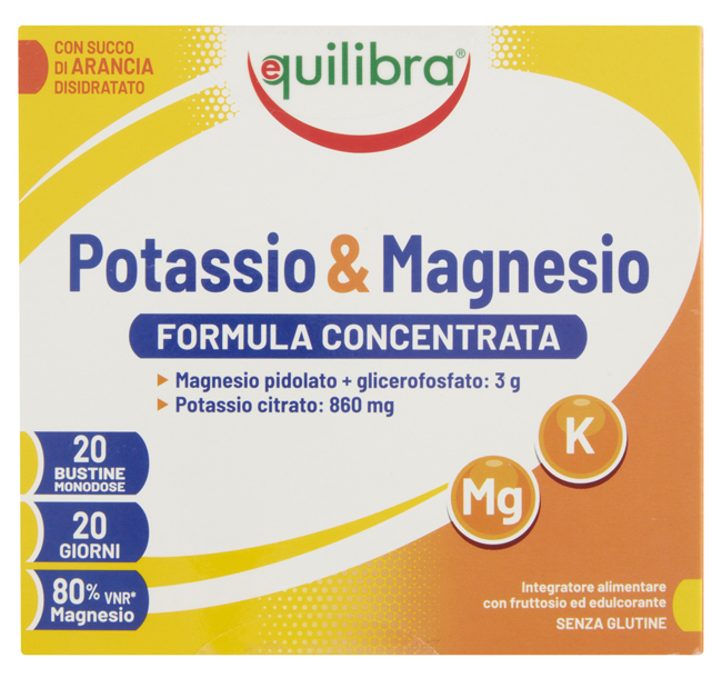 POTASSIO & MAGNESIO 20 BUSTINE - pharmaluna