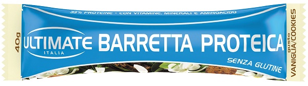 ULTIMATE BARRETTA PROTEICA VANIGLIA/COOKIE 40 G - pharmaluna