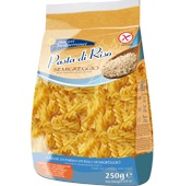 PIACERI MEDITERRANEI PASTA RISO FUSILLI 250 G - pharmaluna