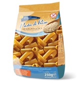 PIACERI MEDITERRANEI PASTA RISO RIGATONI 250 G - pharmaluna