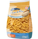 PIACERI MEDITERRANEI PASTA RISO PENNE RIGATE 250 G - pharmaluna