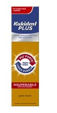 KUKIDENT DOPPIA AZIONE ADESIVO PROTESI DENTARIA 40 G - pharmaluna