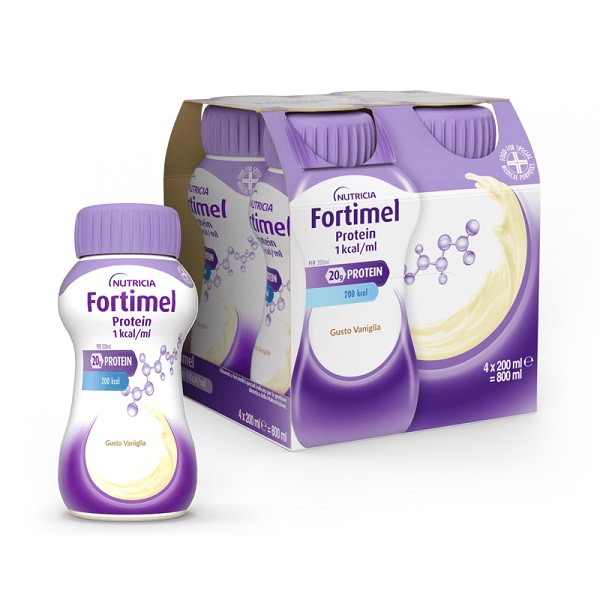 FORTIMEL VANIGLIA 200 ML 4 PEZZI - pharmaluna