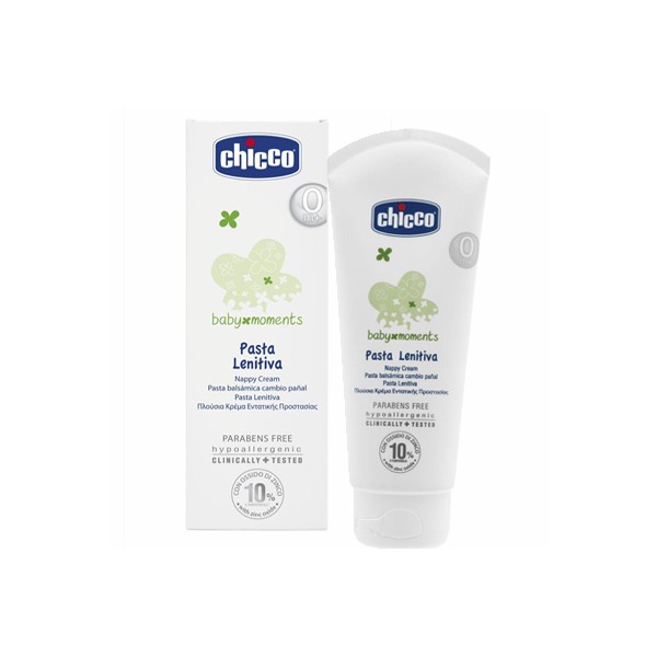 CHICCO COSMETICI BABY MOMENTS PASTA LENITIVA 100 ML - pharmaluna