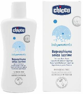 CHICCO COSMETICI BABY MOMENTS BAGNOSCHIUMA 500 ML - pharmaluna