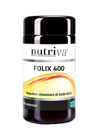 NUTRIVA FOLIX 400 100 COMPRESSE - pharmaluna
