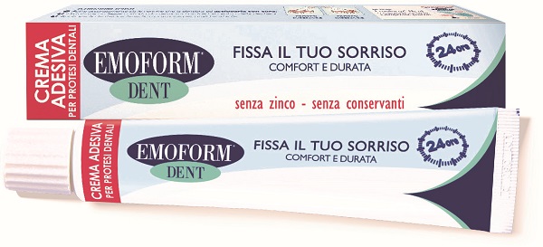 EMOFORM DENT CREMA ADESIVA PER PROTESI DENTALE 45 G - pharmaluna