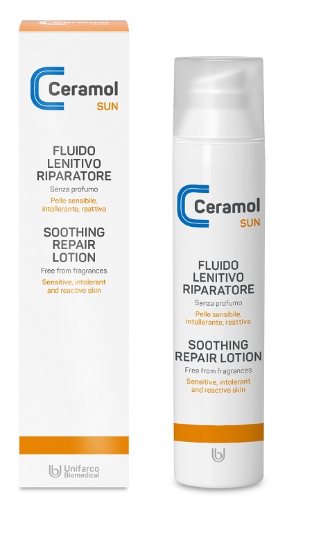CERAMOL SUN FLUIDO LENITIVO 100 ML - pharmaluna