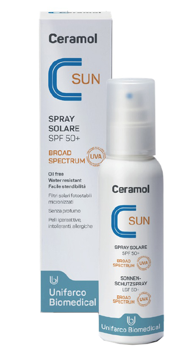 CERAMOL SUN SPRAY SPF 50+ 125 ML - pharmaluna