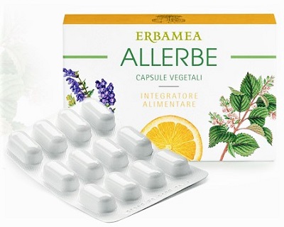 ALLERBE 24 CAPSULE VEGETALI BLISTER - pharmaluna