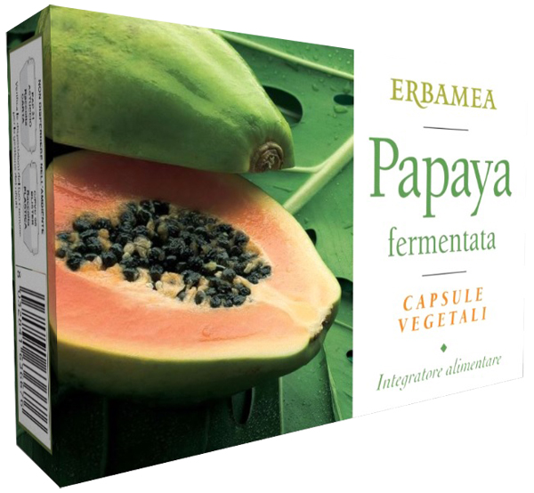 PAPAYA FERMENTATA 24 CAPSULE VEGETALI DA 493 MG - pharmaluna