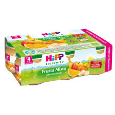 HIPP BIO OMOGENEIZZATO FRUTTA MISTA 6X80 G - pharmaluna