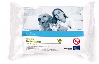 ORME NATURALI SALVIETTINE DETERGENTI ALL'OLIO DI NEEMM 20 PEZZI - pharmaluna