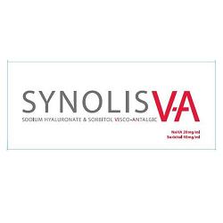 SIRINGA INTRA-ARTICOLARE SYNOLIS V-A SODIO IALURONATO 20 MG + SORBITOLO 40 MG 2ML 1 PEZZO - pharmaluna