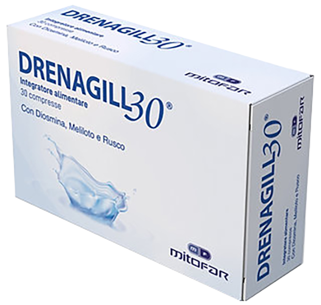 DRENAGILL 30 30 COMPRESSE - pharmaluna