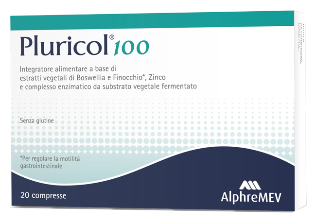 PLURICOL 100 20 COMPRESSE - pharmaluna